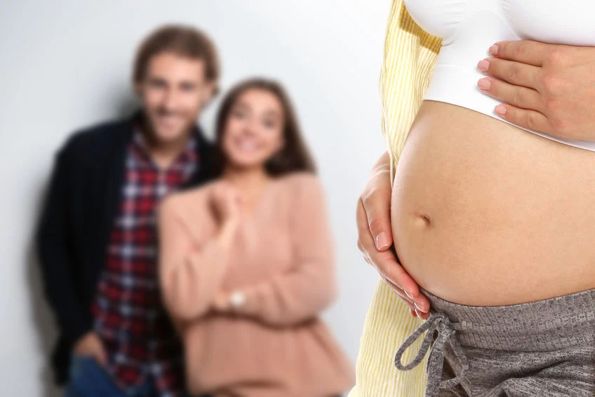 Surrogate mother and intended parents